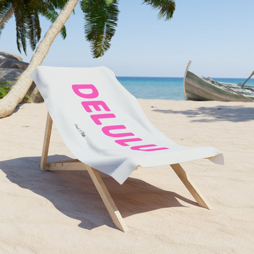 DELULU Beach Towel
