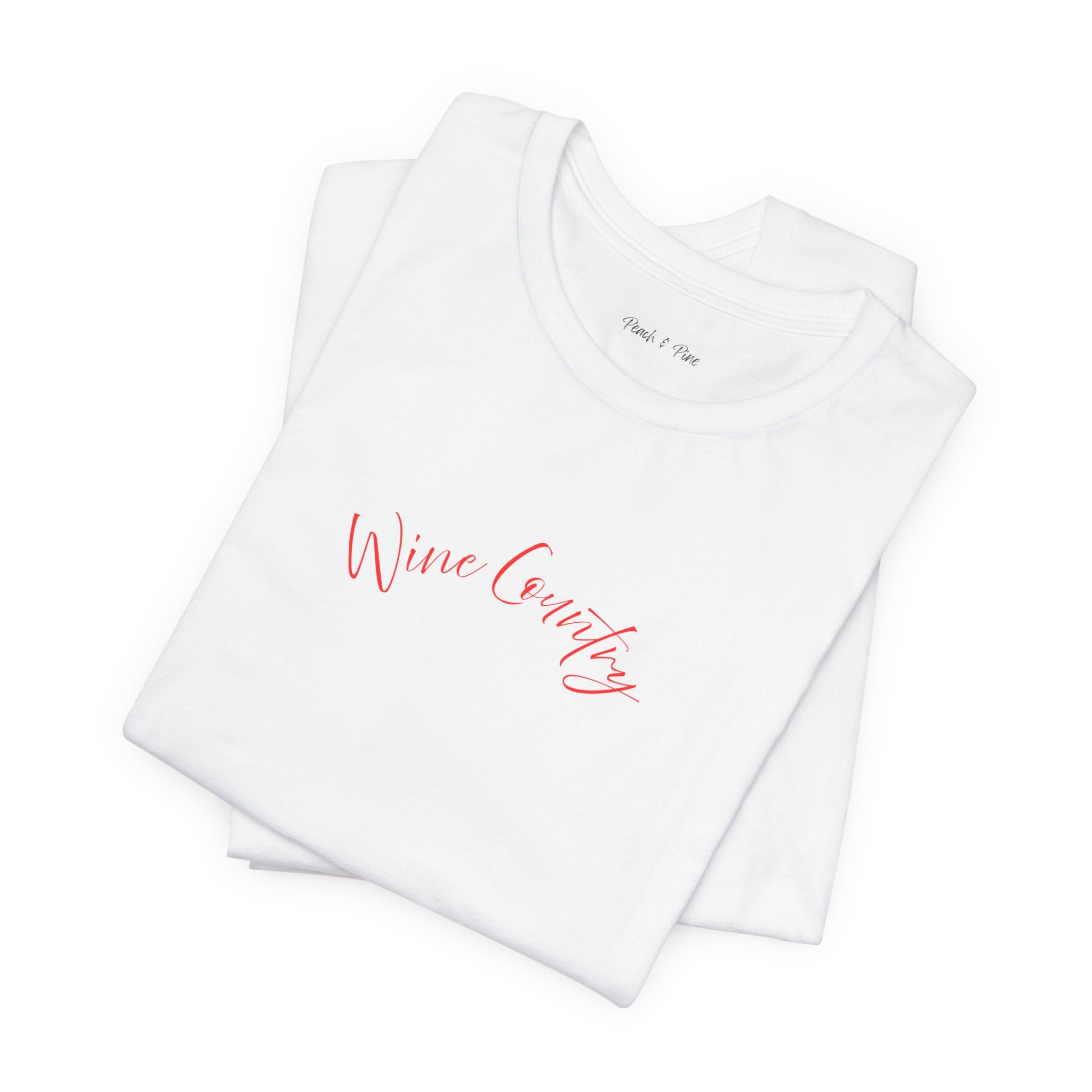 Women's Wine Country boxy tee