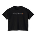 Women's Okanagan Summer boxy tee