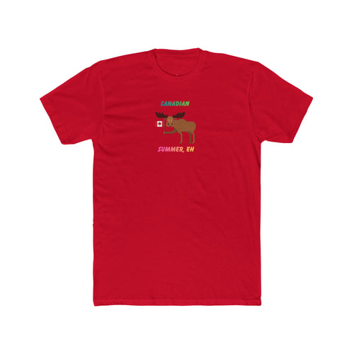 Canadian Summer Unisex Cotton Crew Tee