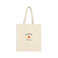 Okanagan Peaches Cotton Canvas Tote Bag