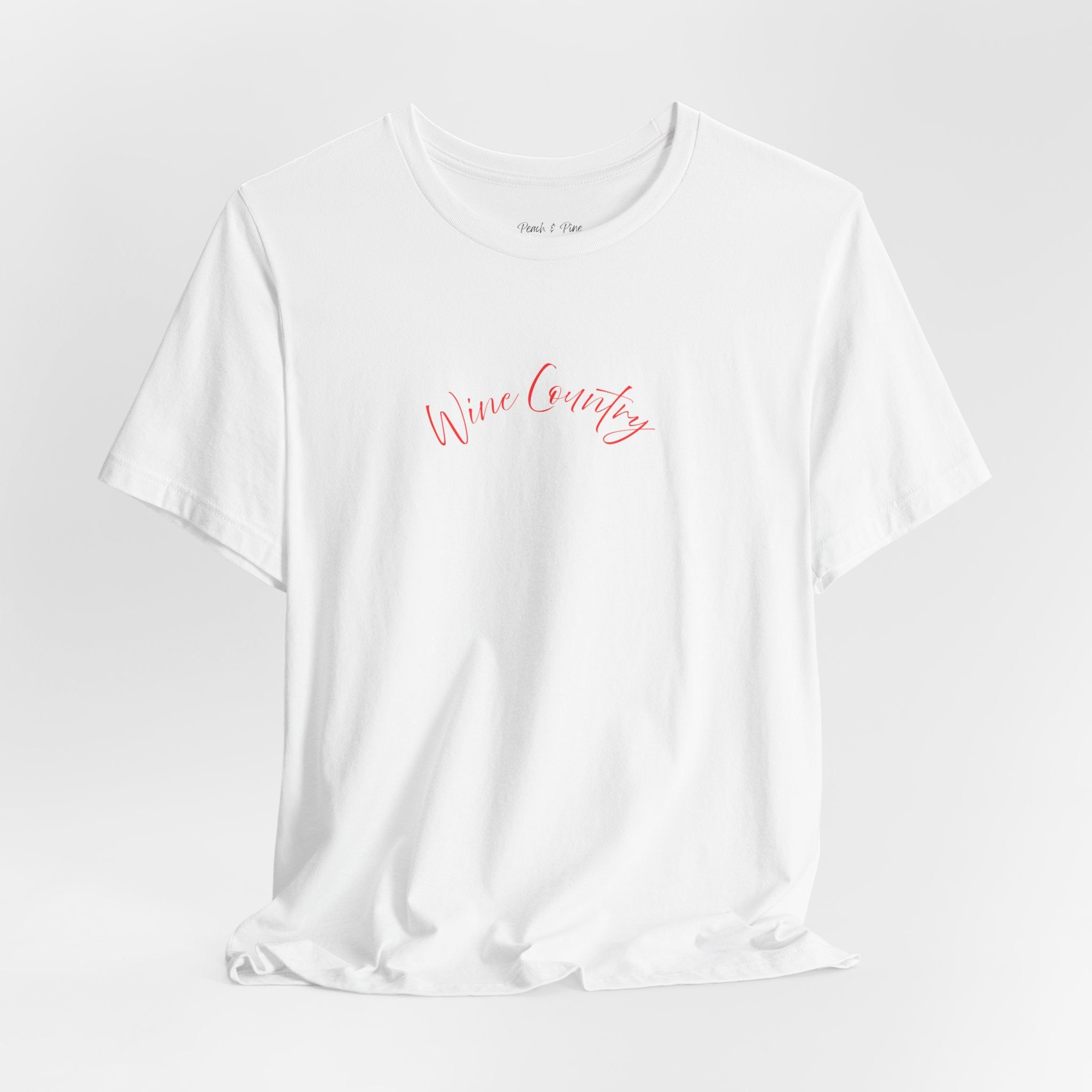 Women's Wine Country boxy tee