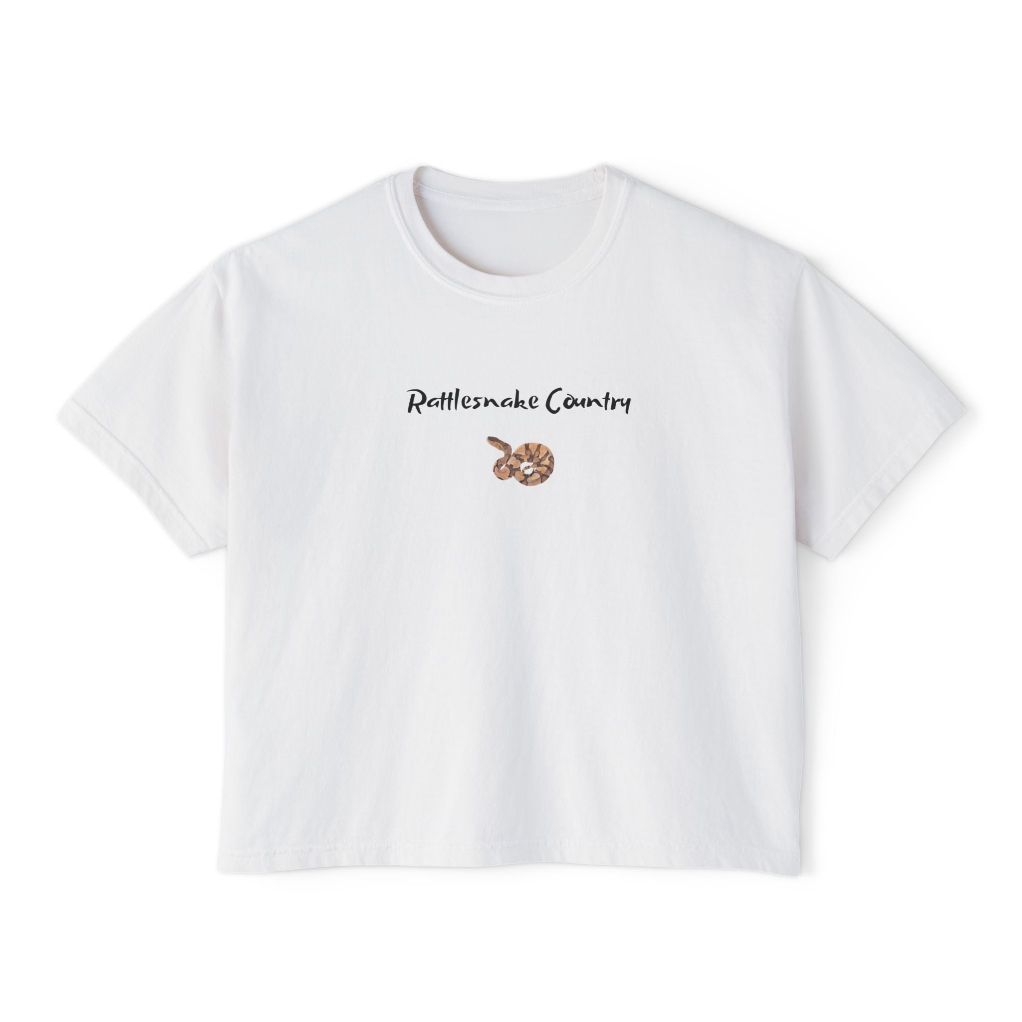 Rattlesnake Country Women's Boxy Tee