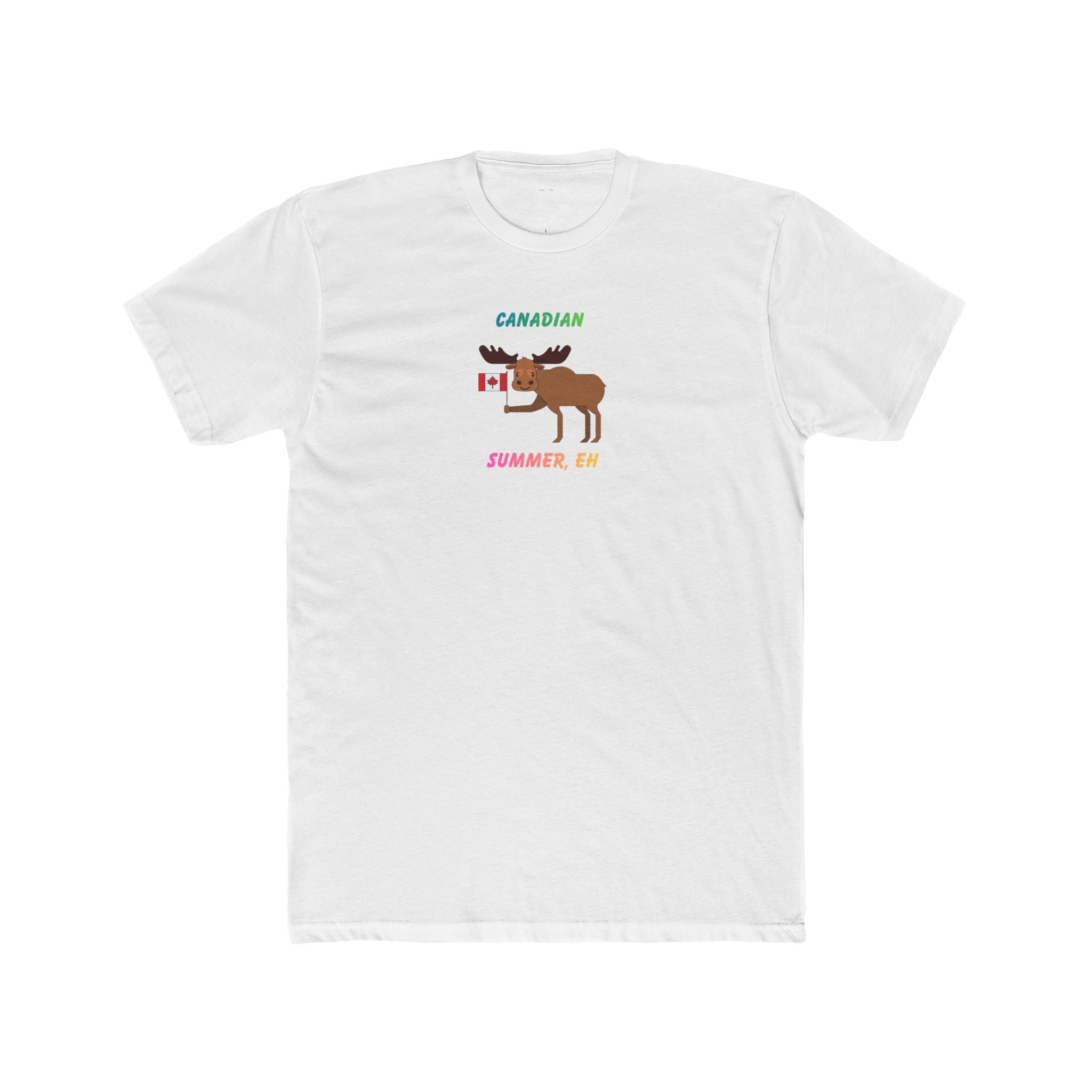 Canadian Summer Unisex Cotton Crew Tee