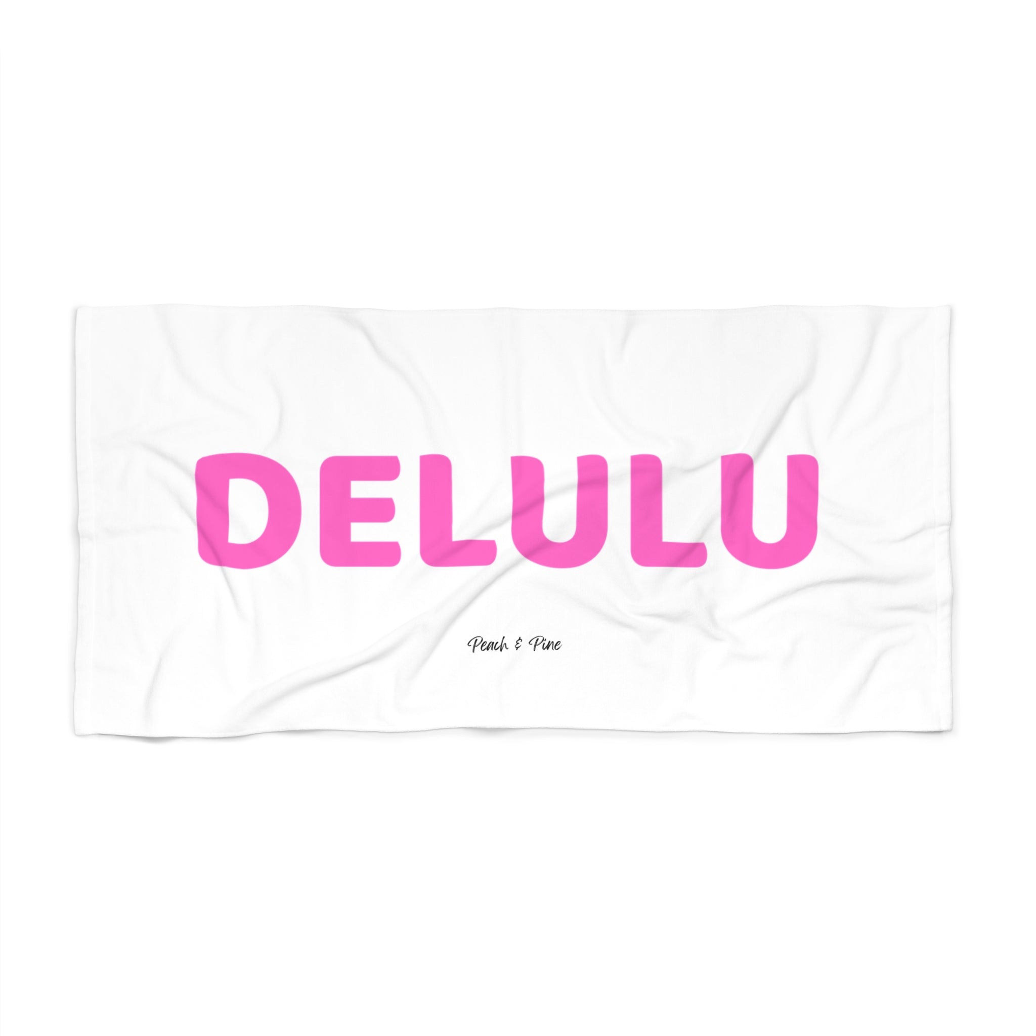 DELULU Beach Towel