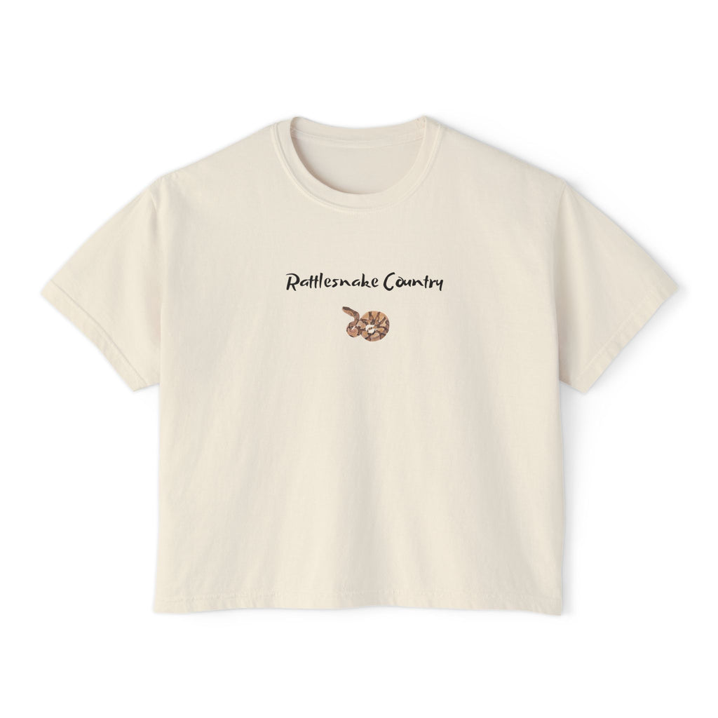 Rattlesnake Country Women's Boxy Tee