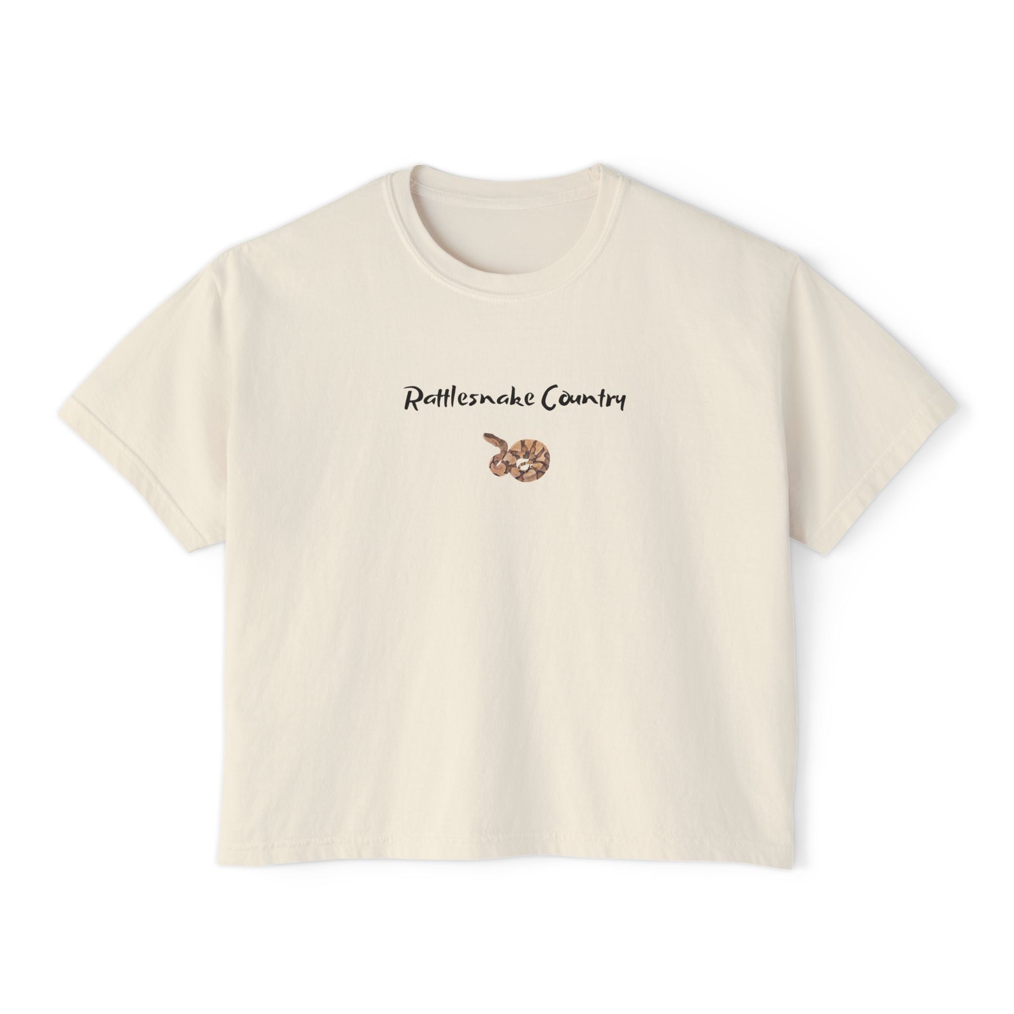 Rattlesnake Country Women's Boxy Tee