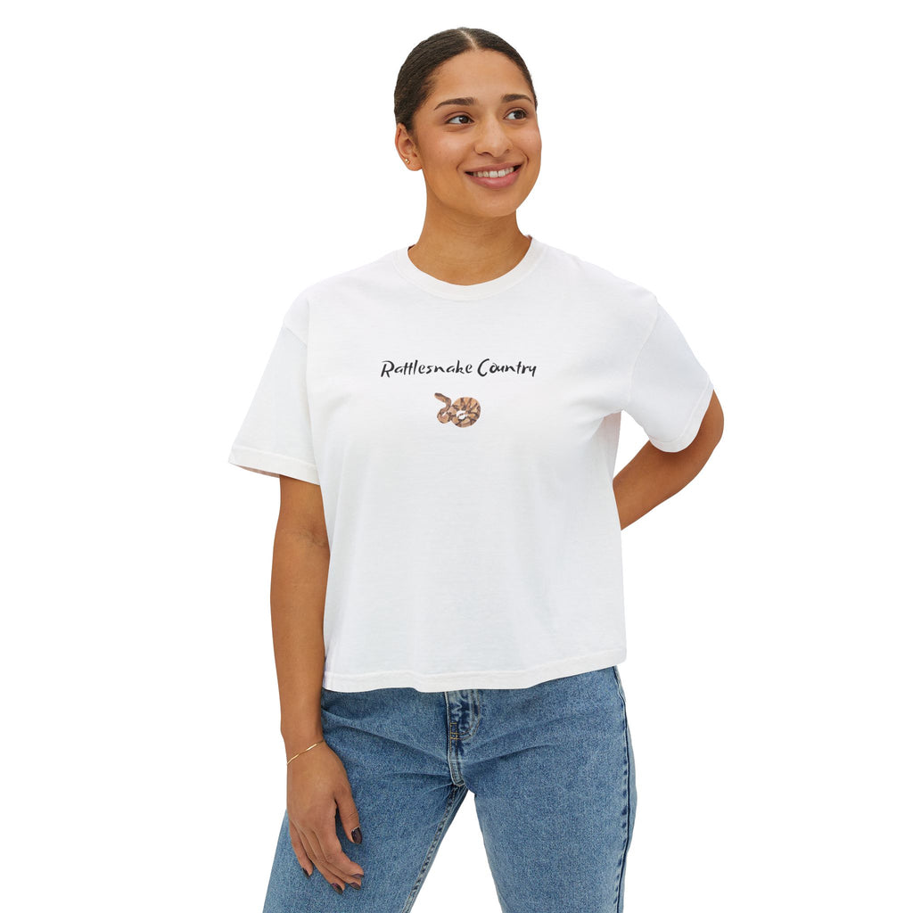 Rattlesnake Country Women's Boxy Tee