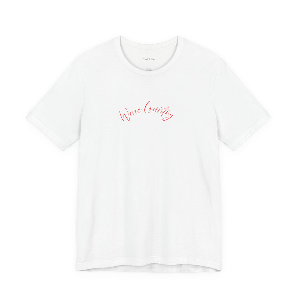 Women's Wine Country boxy tee