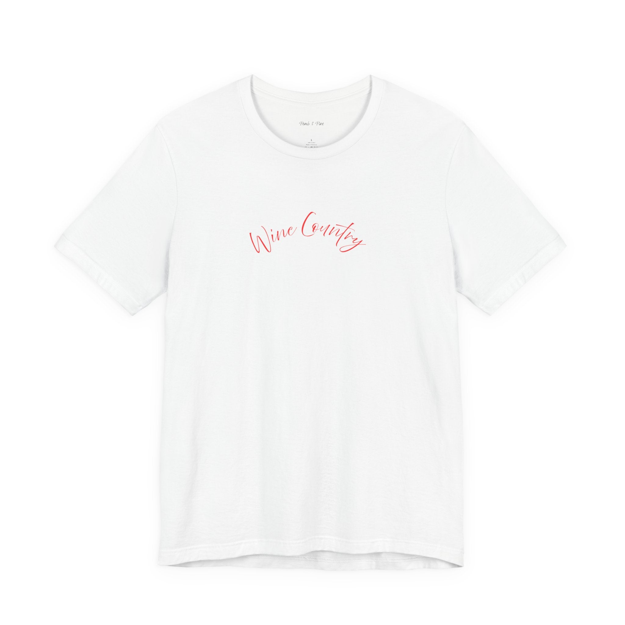 Women's Wine Country boxy tee