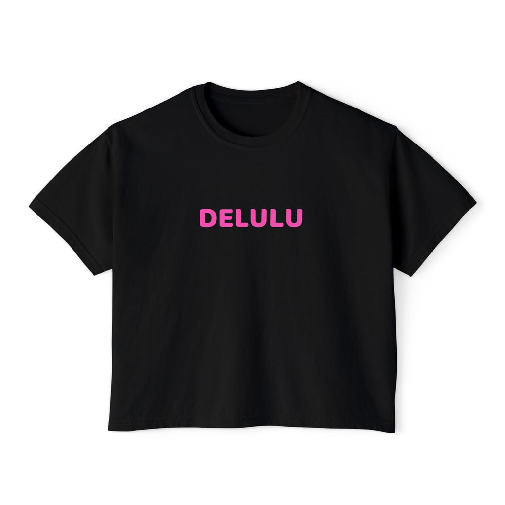DELULU Women's Boxy Tee