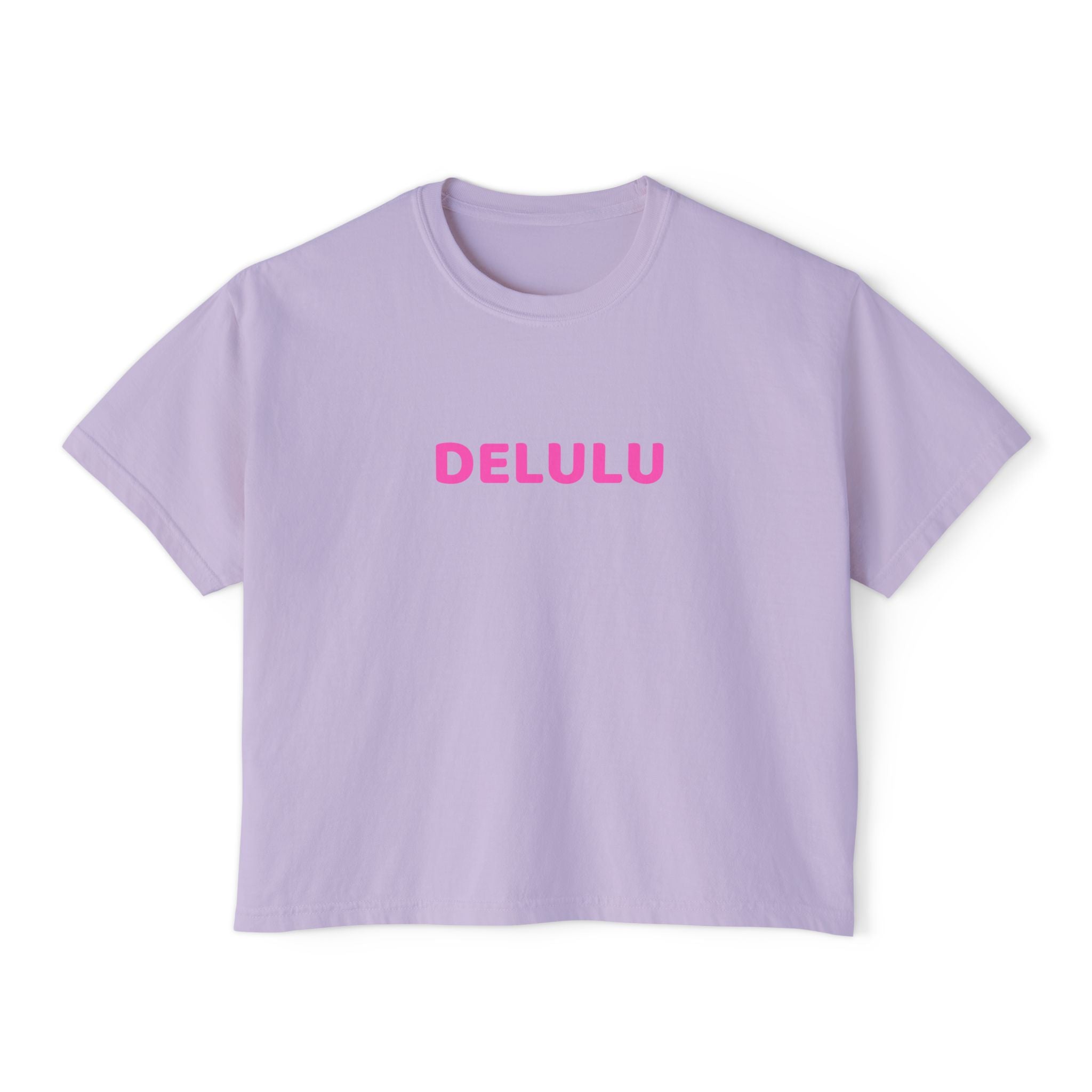 DELULU Women’s boxy tee